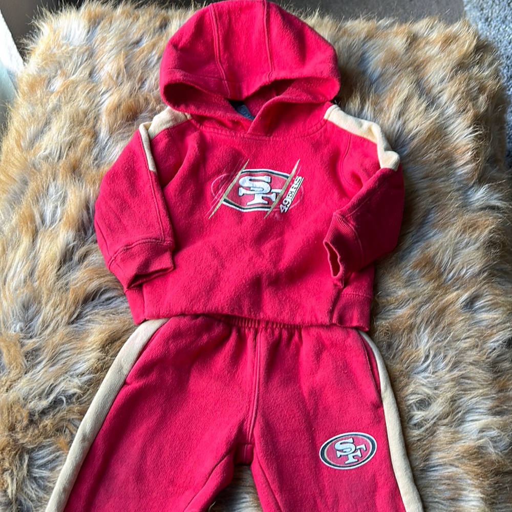 Kids 49ers outfit